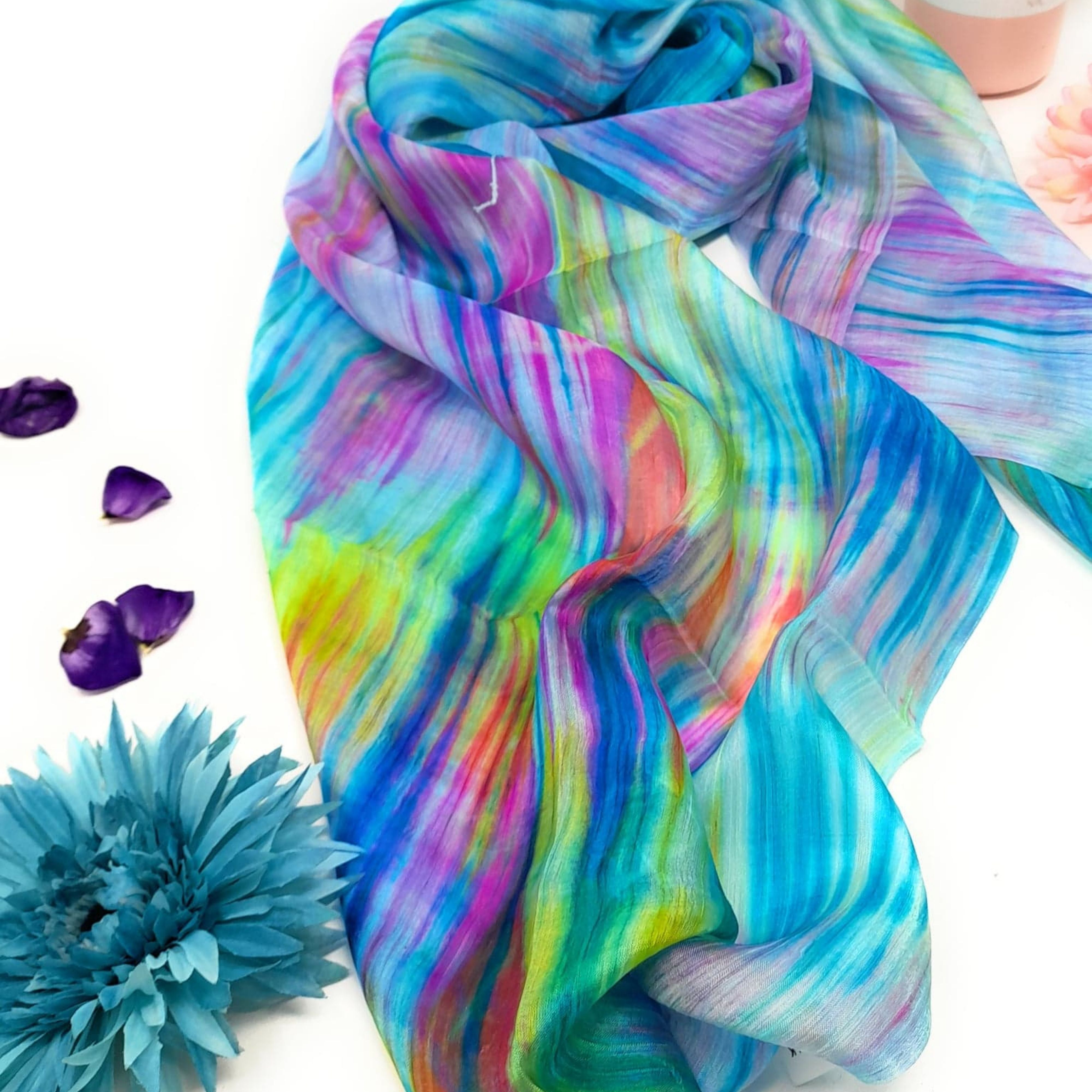 colorful scarves