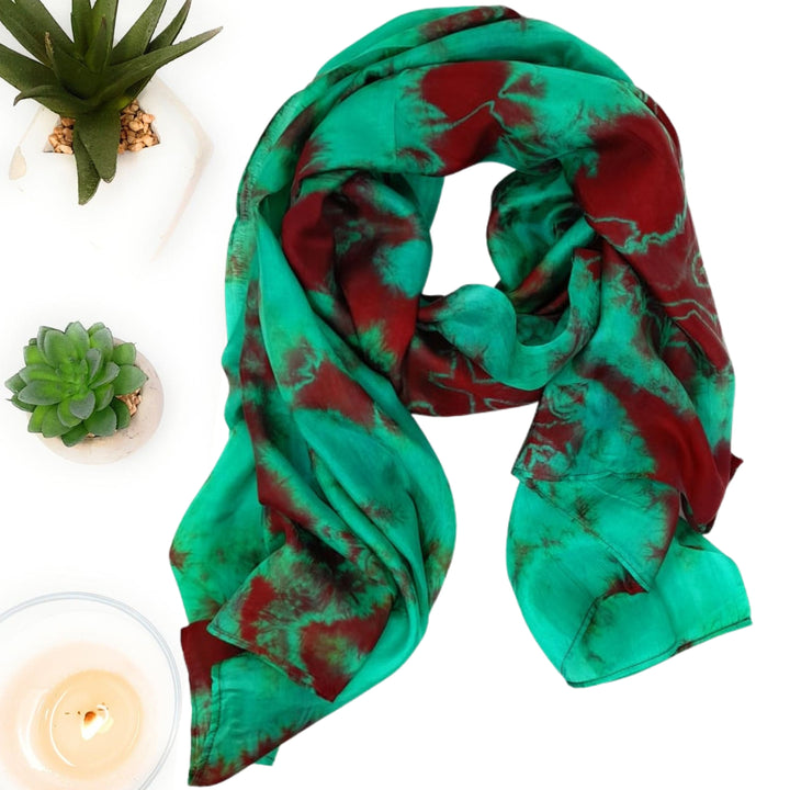 Millie and Boo Silk Scarf for Women – Pure Mulberry Silk Hair Wrap